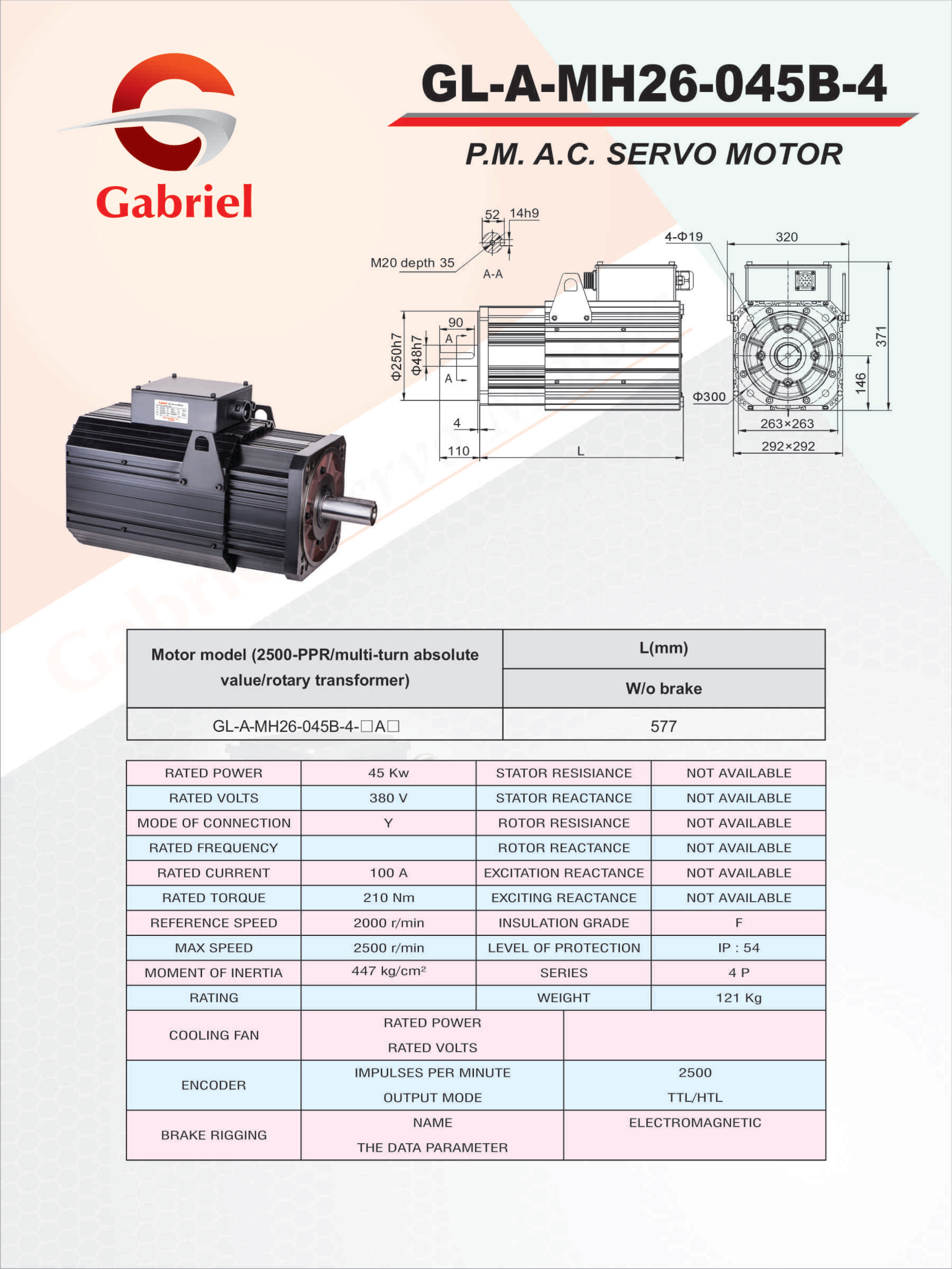 synchronous-servo-motor/gl-a-mh-26-045b-4